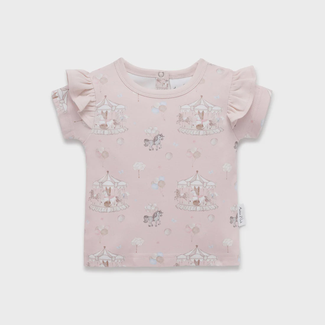 Carousel Ponies Flutter Tee
