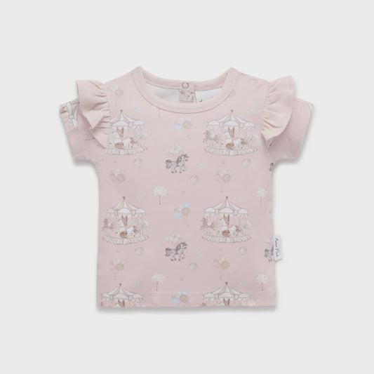 Carousel Ponies Flutter Tee