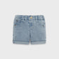 Light Wash Denim Shorts