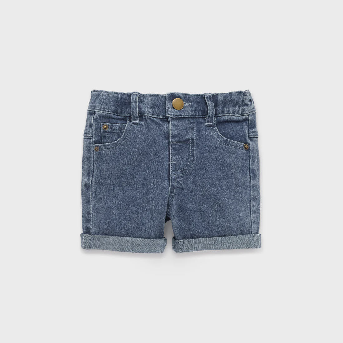 Dark Denim Shorts