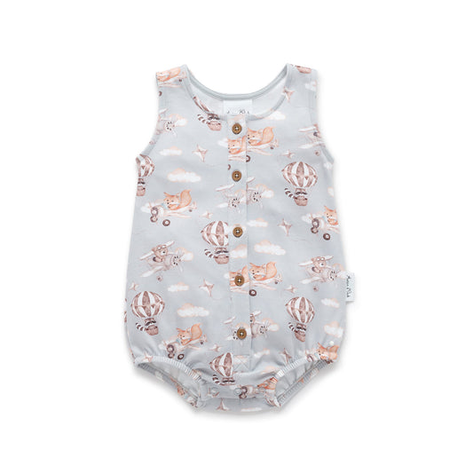 Flying Friends Bubble Romper