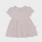 Pink Muslin Trim Dress