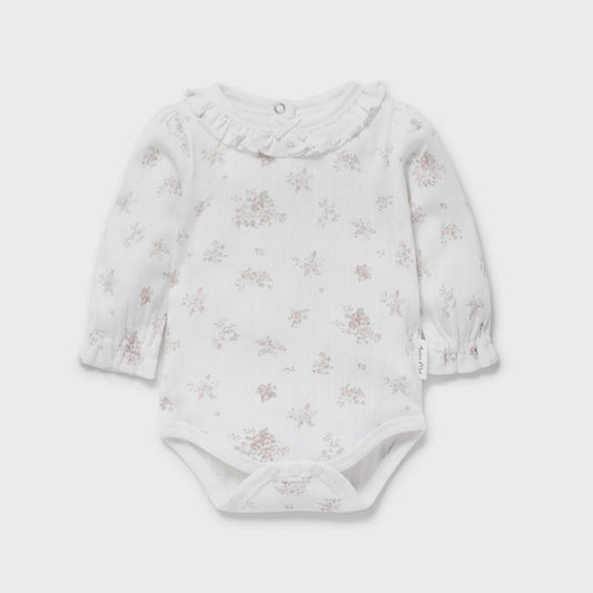 Posie Floral Flutter Onesie