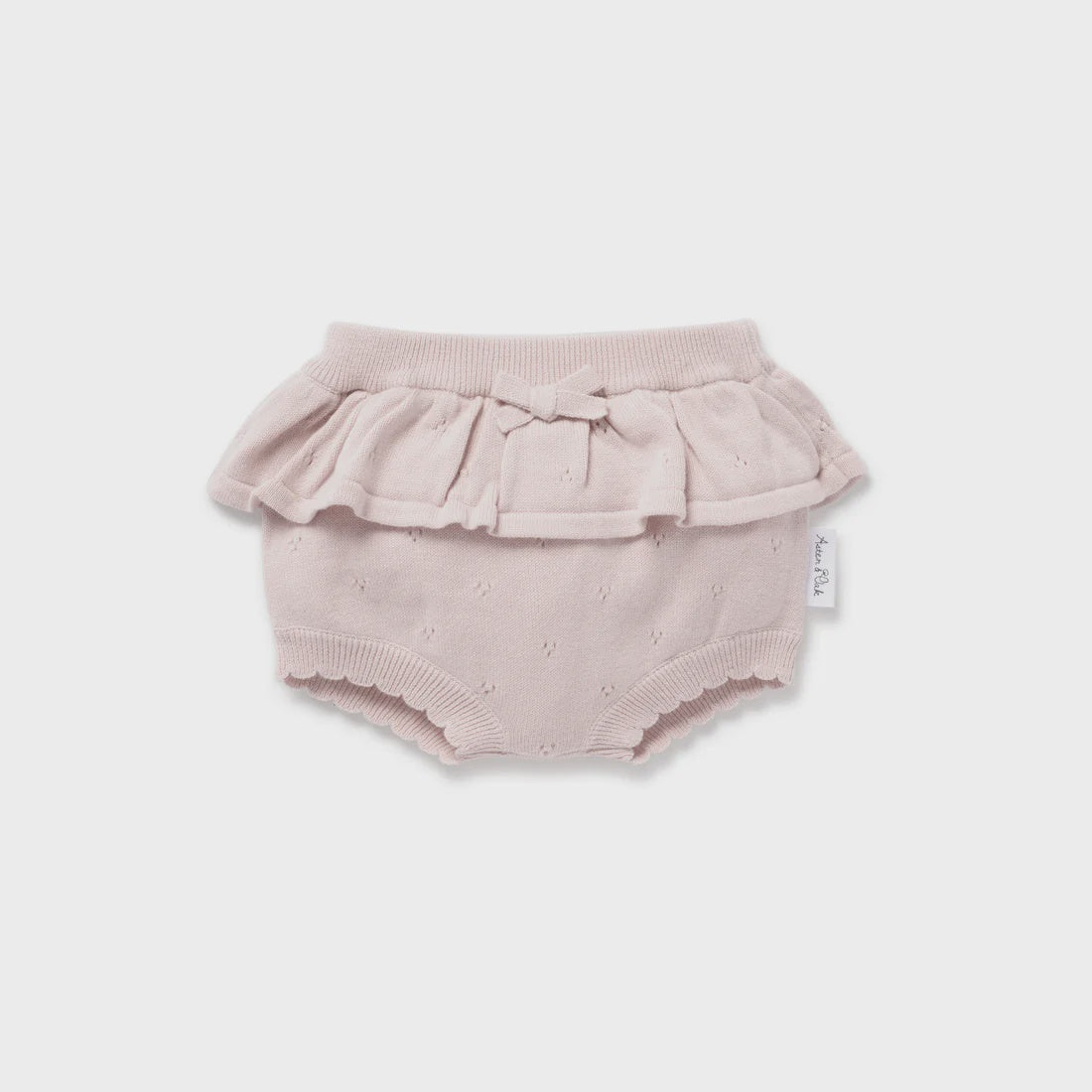 Rose Blush Knit Bloomers