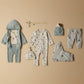 Little Olive Organic Waffle Zipsuit