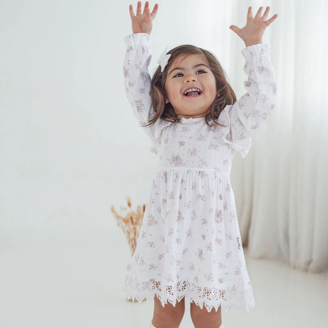 Posie Floral Ruffle Dress
