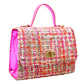 Tweed Pink Handbag