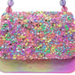 Pink & Purple Glitter Handbag