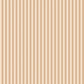 Coffee Stripe Organic Fitted Cot Sheet