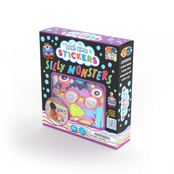 Bath Stickers – Silly Monsters