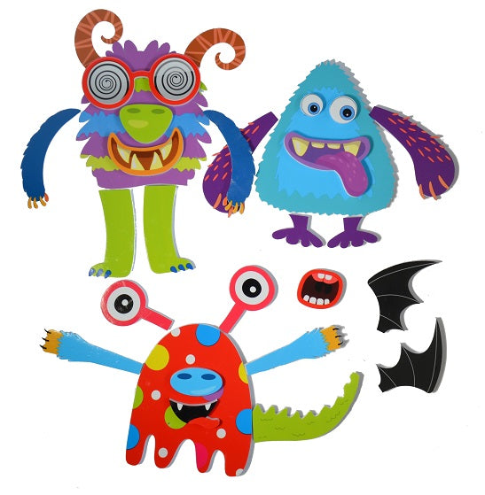 Bath Stickers – Silly Monsters