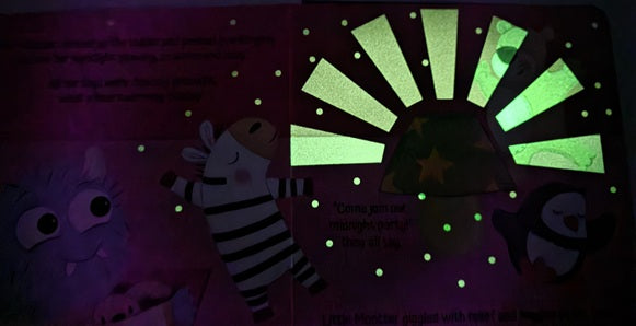 Glow in the Dark Bedtime Stories – The Little Monster’s Night Light