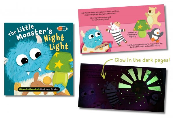 Glow in the Dark Bedtime Stories – The Little Monster’s Night Light
