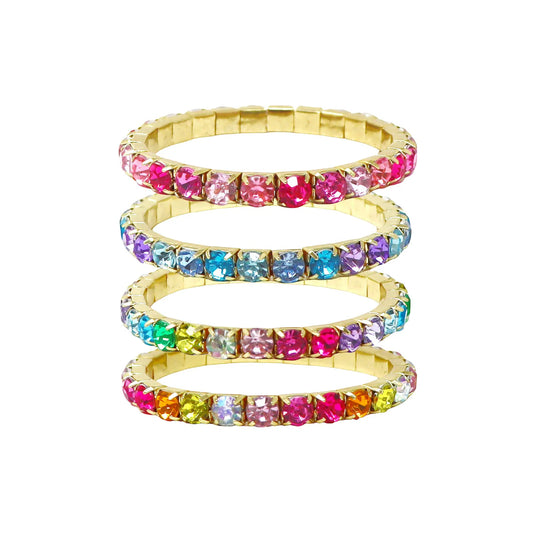 Dainty Luxury Bejewelled Bracelet | Assorted