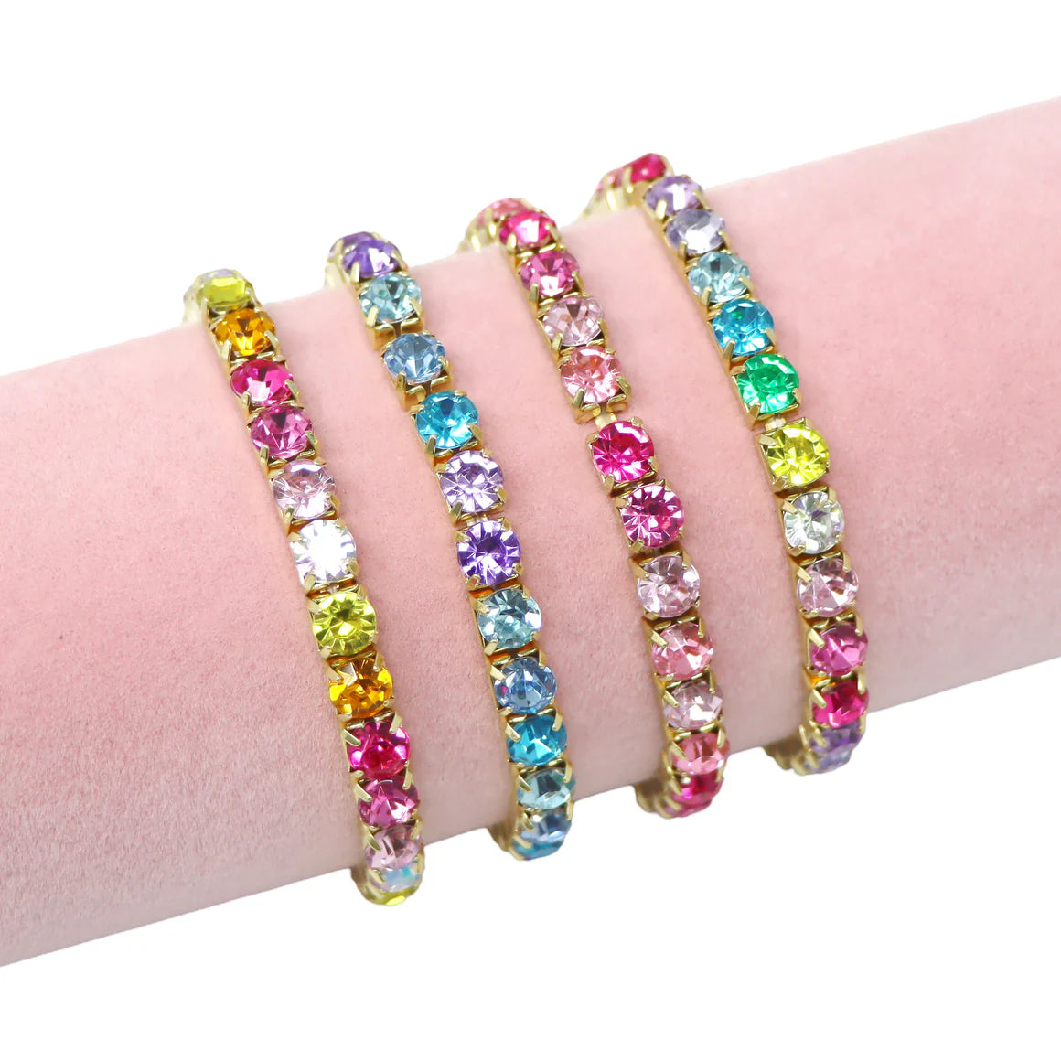 Dainty Luxury Bejewelled Bracelet | Assorted
