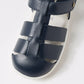 SU Tidal Navy leather sandel
