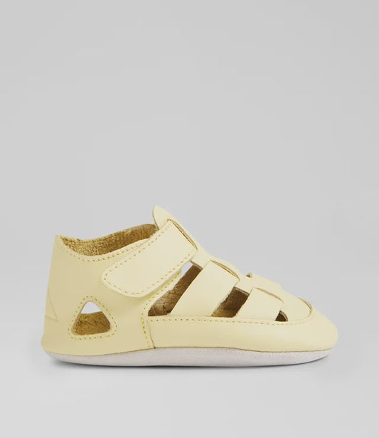 Ss Tidal Mini Infant Pale Banana Leather Flat Shoes