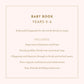 BABY BOOK BISCUIT