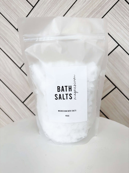 Magnesium bath salts