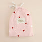Little Hearts Organic Fitted Cot Sheet