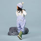 Alpine beanie - periwinkle