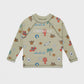 BABY RASH VEST Lucky Days Sage