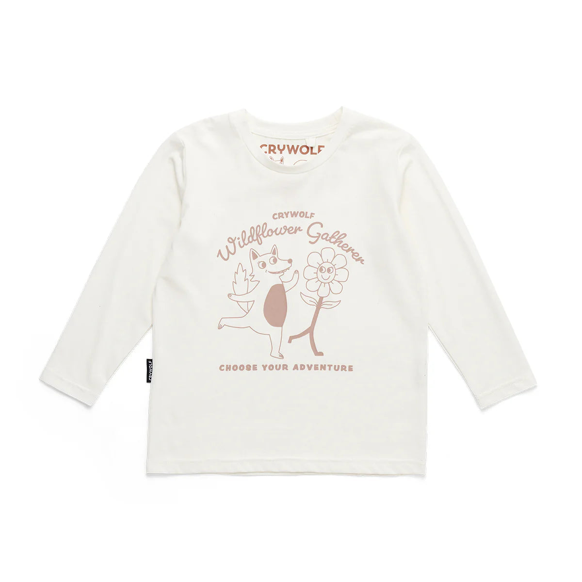 Long sleeve tee - Wildflower gatherer