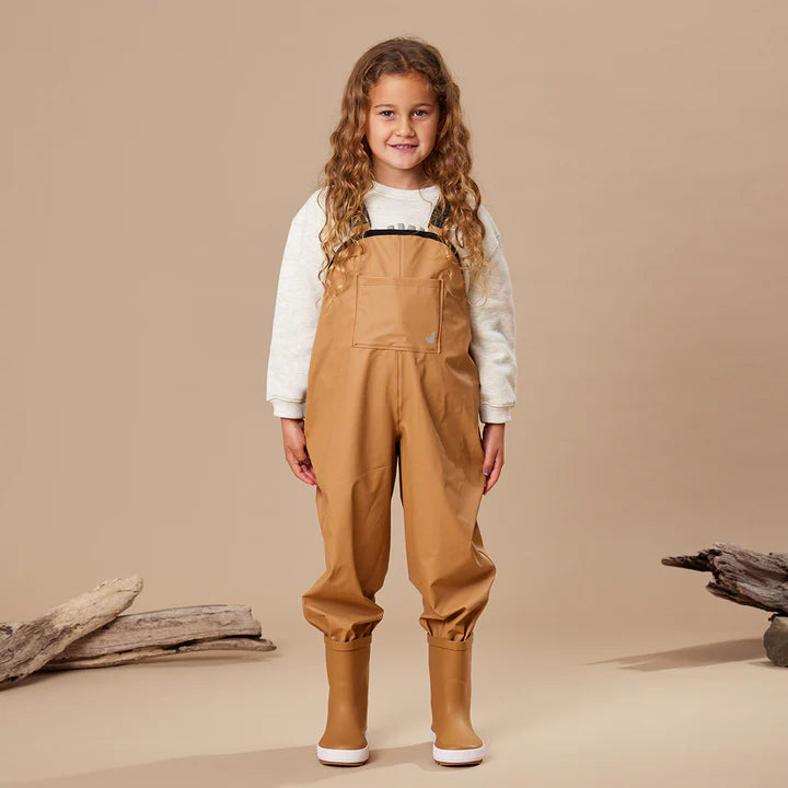 RAIN OVERALLS Tan