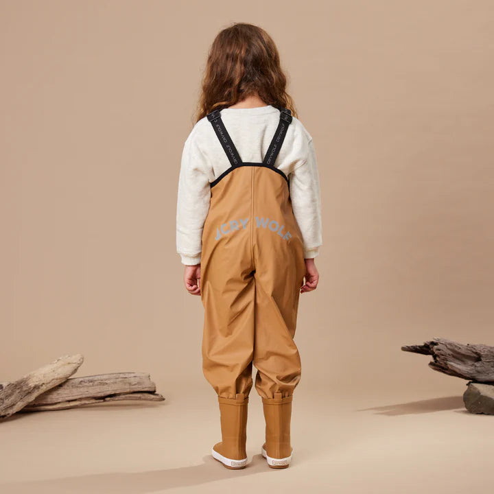 RAIN OVERALLS Tan