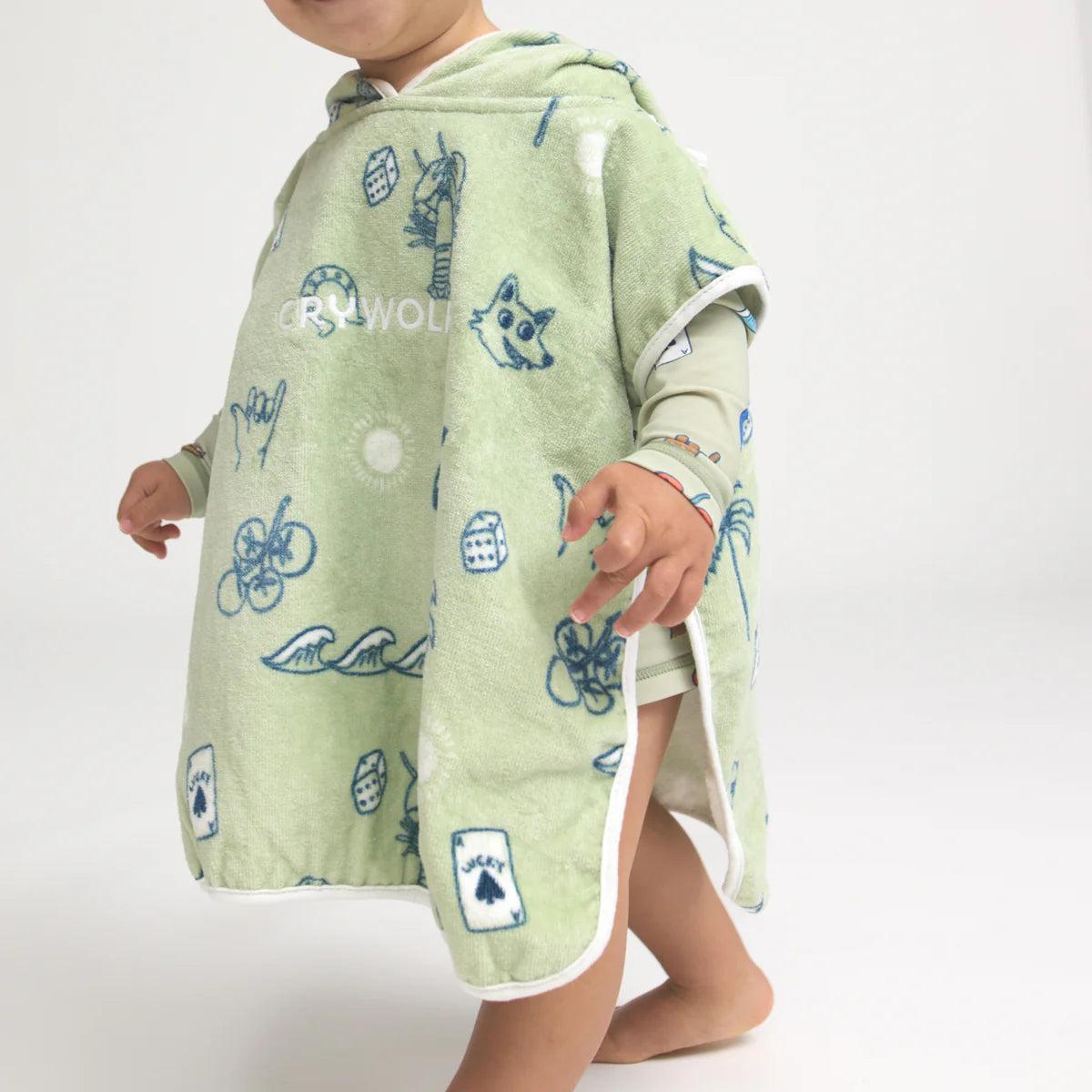 BABY HOODED TOWEL Lucky Days