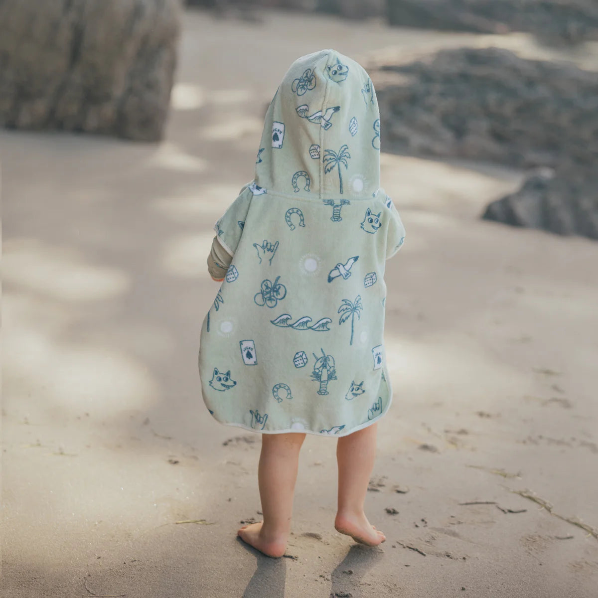 BABY HOODED TOWEL Lucky Days