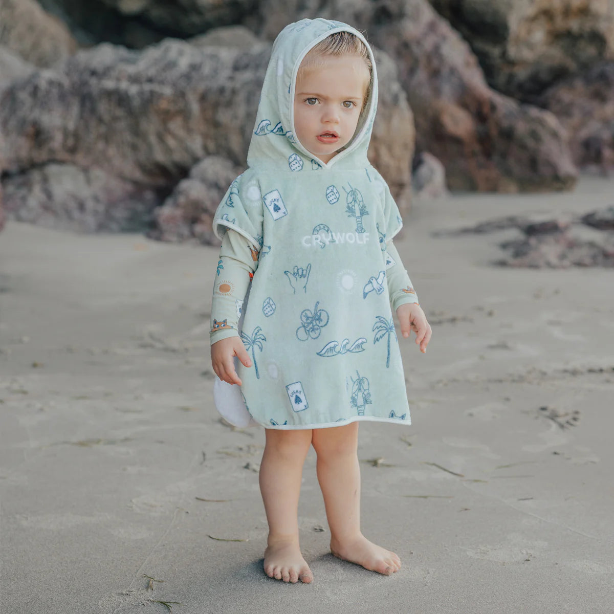 BABY HOODED TOWEL Lucky Days