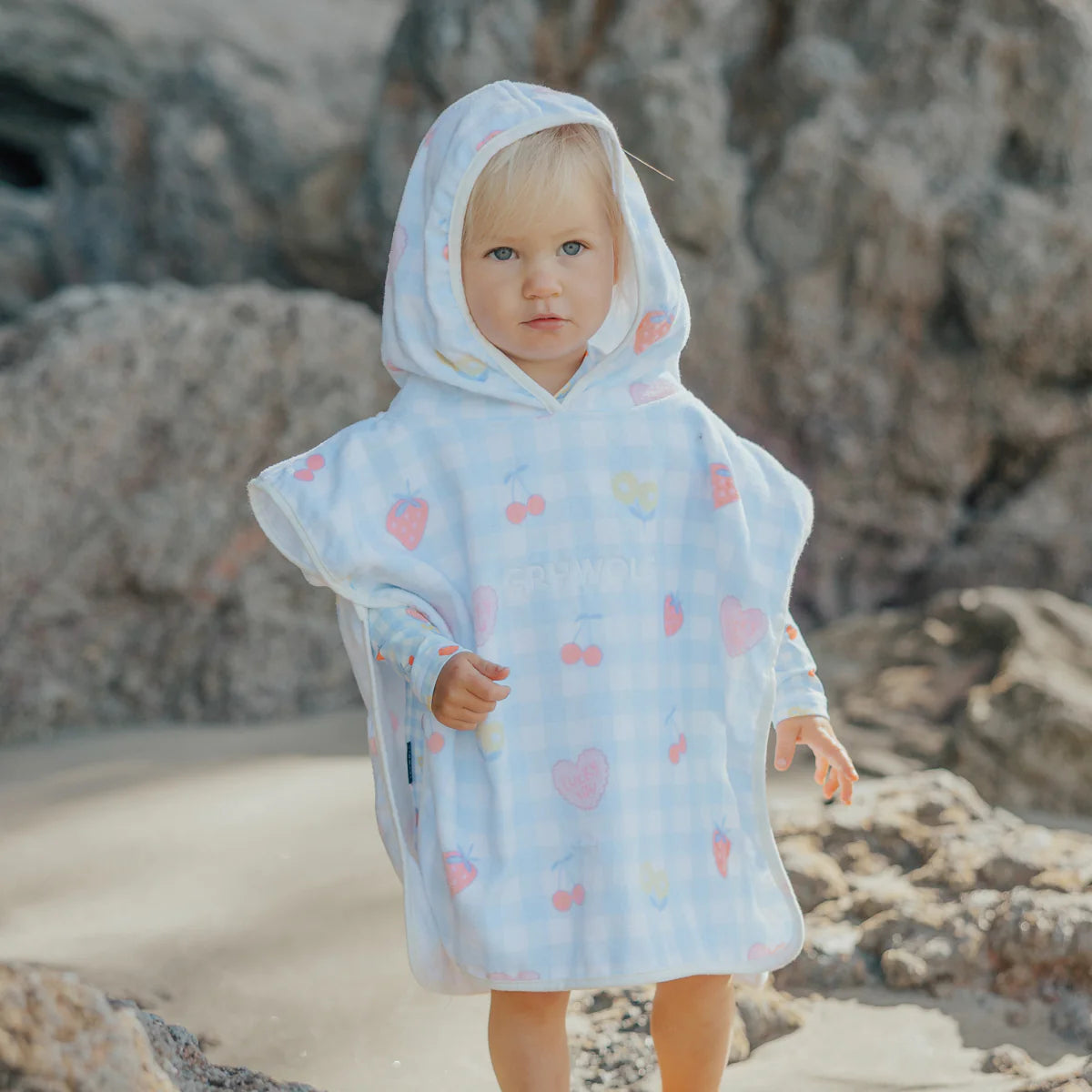 BABY HOODED TOWEL Lucky Picnic