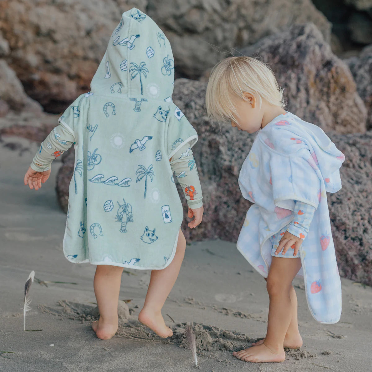 BABY HOODED TOWEL Lucky Picnic