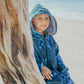 EVERYWHERE ZIP-UP TOWEL Navy