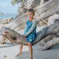 LONG SLEEVE RASH VEST Ocean Colourblock