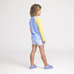 LONG SLEEVE RASH VEST Pop Colourblock