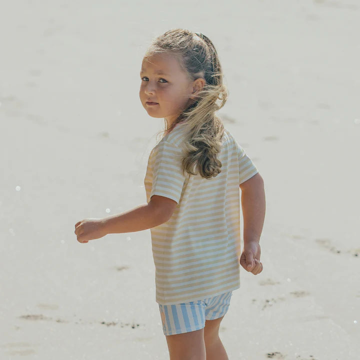SUN SMART T-SHIRT Lucky You Stripe