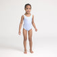 SWIMSUIT Sky Blue Stripe