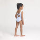 SWIMSUIT Sky Blue Stripe