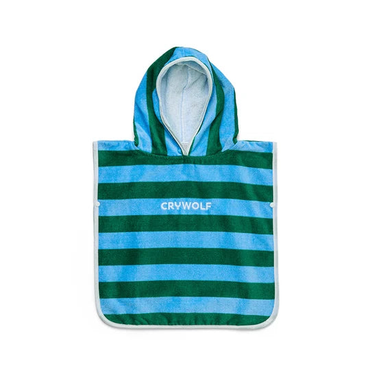 BABY HOODED TOWEL Deck Stripe