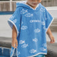 BABY HOODED TOWEL Fish School