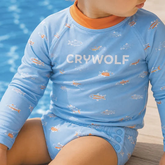 BABY RASH VEST Fish School