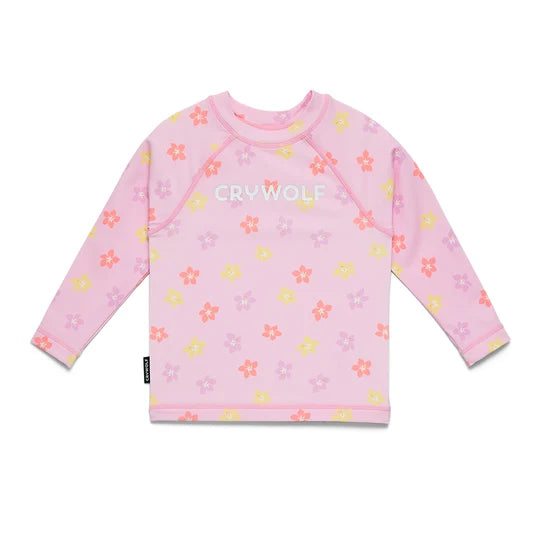 BABY RASH VEST Hibiscus Bloom
