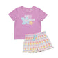 SHORT SLEEVE SLEEP SET Motel de la Mar