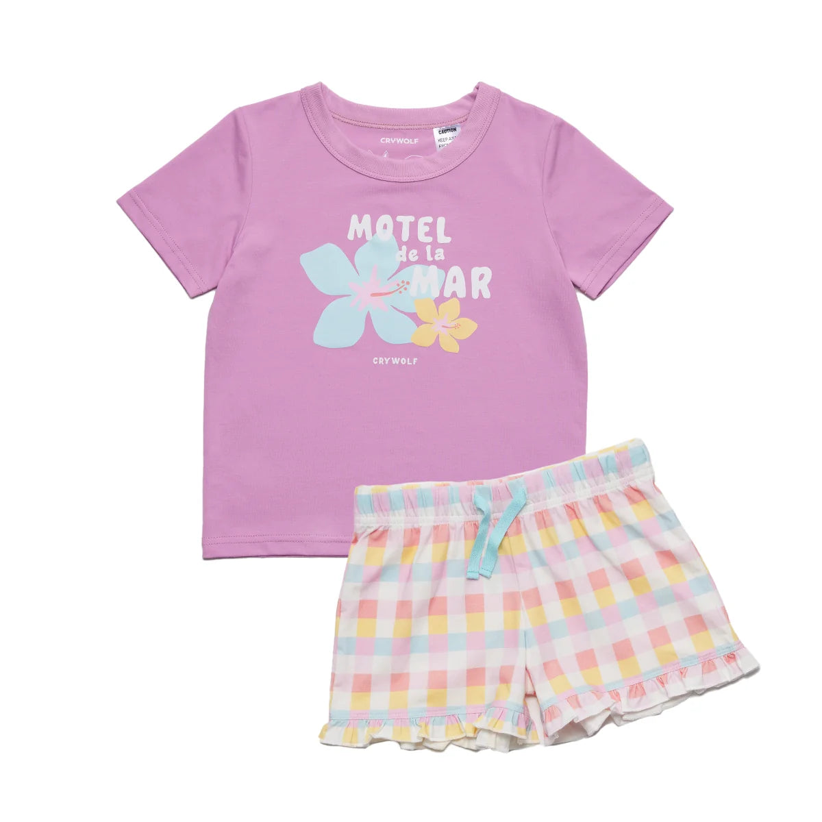 SHORT SLEEVE SLEEP SET Motel de la Mar
