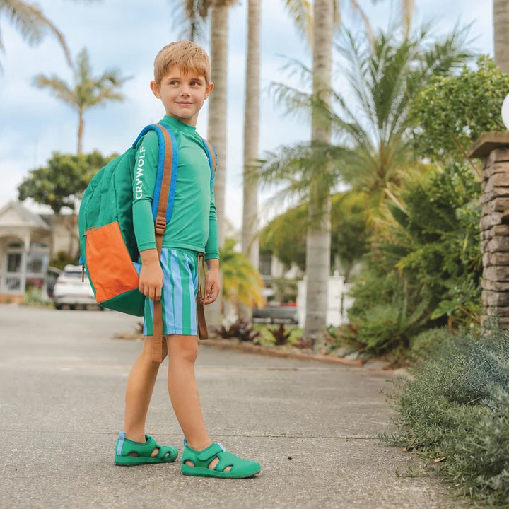 LONG SLEEVE RASH VEST Sea Green