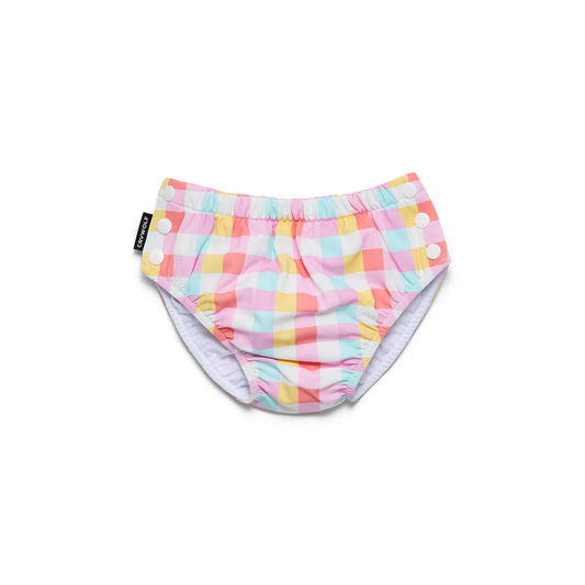 REUSABLE SWIM NAPPY Pop Gingham