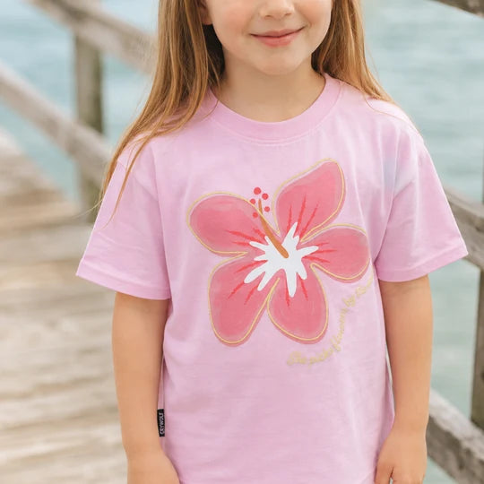 SUN SMART T-SHIRT Hibiscus Daze