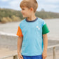 SUN SMART T-SHIRT Seaside Colourblock